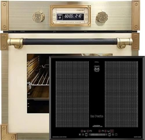 Kaiser Pyrolyse Backofen »EH 6427 ElfAD+KCT 67 FIN La Perle«, Retro Einbau Backofen 73L Elfenbein, 60 cm+Induktions-Induktionskochfeld 60 cm Einbau Herd Autark Power Booster Funktionsdisplay Kaiser Pyrolyse Backofen »EH 6427 ElfAD+KCT 67 FIN La Perle«, Retro Einbau Backofen 73L Elfenbein, 60 cm+Induktions-Induktionskochfeld 60 cm Einbau Herd Autark Power Booster Funktionsdisplay von Kaiser