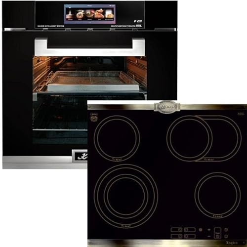 Kaiser Pyrolyse Backofen LaPerle »EH 6344+ KCT 6395 Em«, Elektro Backofen, TFT Display, Air fryer,Bratautomatik,79L + Metallplatten Bronze,4 QickHeat Zonen,Display,Einbau Herd Kaiser Pyrolyse Backofen LaPerle »EH 6344+ KCT 6395 Em«, Elektro Backofen, TFT Display, Air fryer,Bratautomatik,79L + Metallplatten Bronze,4 QickHeat Zonen,Display,Einbau Herd von Kaiser
