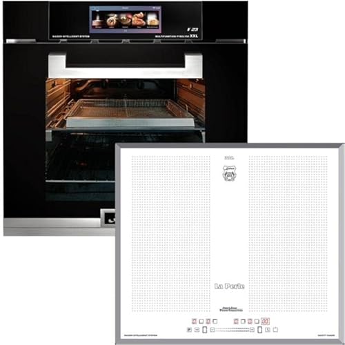 Kaiser Pyrolyse Backofen LaPerle »EH 6344+ KCT 67 FW FIN«, Elektro Backofen, TFT Display, Air fryer,Bratautomatik,79L + Flex Induktionskochfeld 60 cm von Kaiser