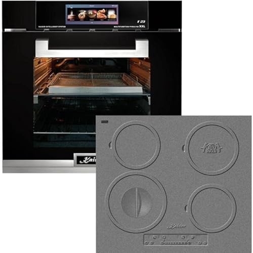 Kaiser Pyrolyse Backofen LaPerle »EH 6344+ KCT 6705 I«, Elektro Backofen, TFT Display, Air fryer,Bratautomatik,79L + Induktions-Kochfeld, 4 Kochzonen, Einbau Herd, Power Booster, Kaiser Pyrolyse Backofen LaPerle »EH 6344+ KCT 6705 I«, Elektro Backofen, TFT Display, Air fryer,Bratautomatik,79L + Induktions-Kochfeld, 4 Kochzonen, Einbau Herd, Power Booster, von Kaiser