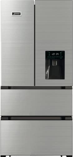 Kaiser Side-by-Side Kühlschrank KS 80420 R Kühl-Gefrierkombination Edelstahl mit Anti-Touch-Effekt | 1 Inverter | No Frost | Cloud Fresh | Wasserspender | IceMaker | VitaminPLUS | Super Frost | 506 L von Kaiser
