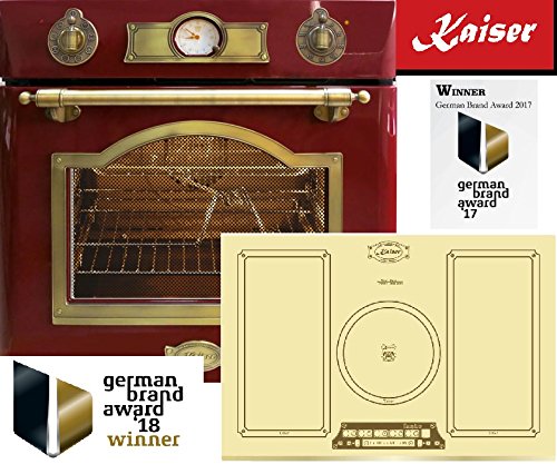 Retro Herdset Autark Kaiser Empire,Einbau Backofen Kaiser Empire + Kaiser KCt 7797 IelfEm Induktionskochfeld 77 cm, Drehspieß,Selbstreinigung,Einbaubackofen,Herd,Backofen,Induktionsherd,Herd Set Retro Herdset Autark Kaiser Empire,Einbau Backofen Kaiser Empire + Kaiser KCt 7797 IelfEm Induktionskochfeld 77 cm, Drehspieß,Selbstreinigung,Einbaubackofen,Herd,Backofen,Induktionsherd,Herd Set von Kaiser