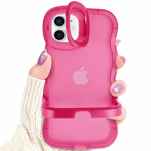 Kaislandy Hüllen für iPhone 12/12 Pro Hülle mit Kamerahalterung, Klappständer Design, gewellter Rahmen, klar, stoßfest, Schutzhülle für iPhone 12/12 Pro Kaislandy Hüllen für iPhone 12/12 Pro Hülle mit Kamerahalterung, Klappständer Design, gewellter Rahmen, klar, stoßfest, Schutzhülle für iPhone 12/12 Pro von Kaislandy