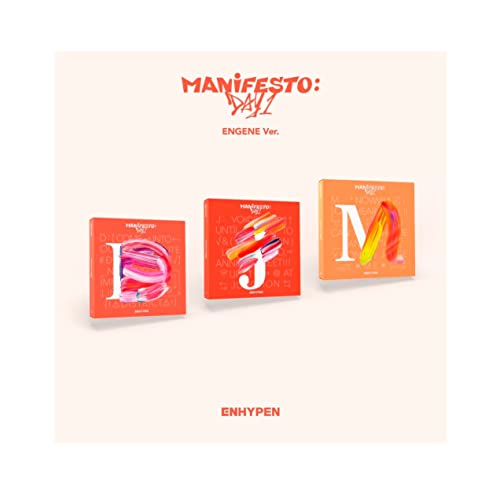 Kakao M ENHYPEN – MANIFESTO : DAY 1 ENGENE VERSION CD (3 Versionen), 105x102x40 mm von Kakao M