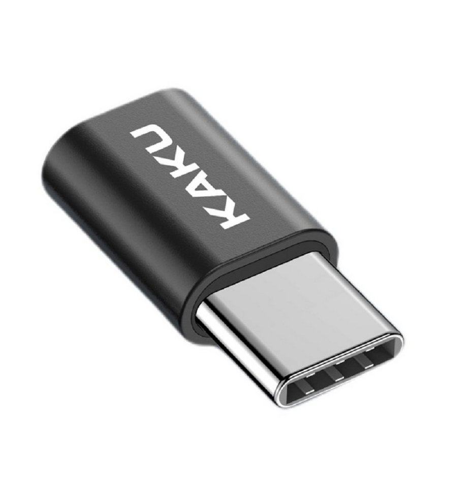 Kaku Adapter Micro USB 3.0 zu USB Type C Datenübertragung Schwarz Smartphone-Adapter Kaku Adapter Micro USB 3.0 zu USB Type C Datenübertragung Schwarz Smartphone-Adapter von Kaku