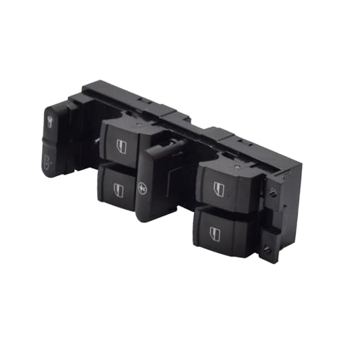 1J4959857 Elektrischer Fensterheberschalter Master für VW Golf MK4 Bora Seat Skoda Octavia MK1 Fabia 10 Pin rotes Licht 1J4959857 Elektrischer Fensterheberschalter Master für VW Golf MK4 Bora Seat Skoda Octavia MK1 Fabia 10 Pin rotes Licht von Kakulkomen