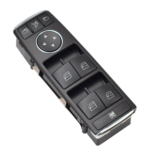 Kakulkomen Auto-Knopfschalter Fensterschalter A2128208310 Kompatibel mit Benz C-CLASS W204 E-CLASS W212 W207 C207 von Kakulkomen