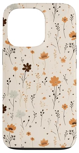 Hülle für iPhone 13 Pro Boho Wildflower Flower Floral Soft Beige Retro Botanical Hülle für iPhone 13 Pro Boho Wildflower Flower Floral Soft Beige Retro Botanical von Kala Boho Wildflower Patttern
