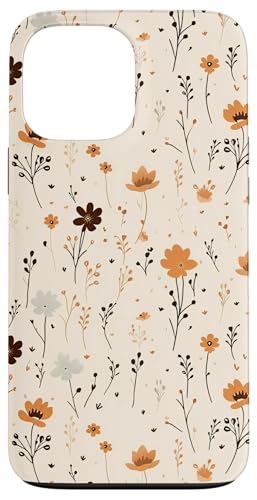 Hülle für iPhone 13 Pro Max Boho Wildflower Flower Floral Soft Beige Retro Botanical Hülle für iPhone 13 Pro Max Boho Wildflower Flower Floral Soft Beige Retro Botanical von Kala Boho Wildflower Patttern