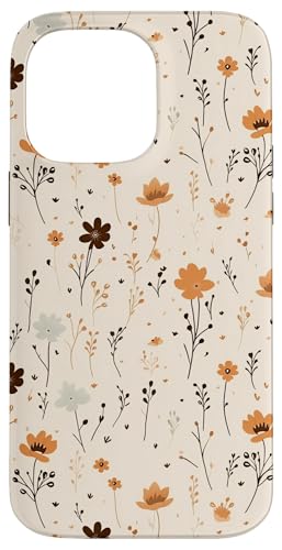 Hülle für iPhone 14 Pro Max Boho Wildflower Flower Floral Soft Beige Retro Botanical Hülle für iPhone 14 Pro Max Boho Wildflower Flower Floral Soft Beige Retro Botanical von Kala Boho Wildflower Patttern