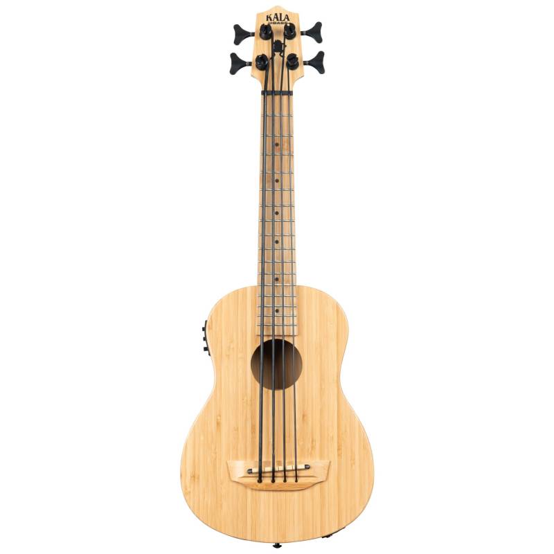 (B-Ware) Kala U-Bass Bamboo Fretted Bass Ukulele with Gig Bag von Kala