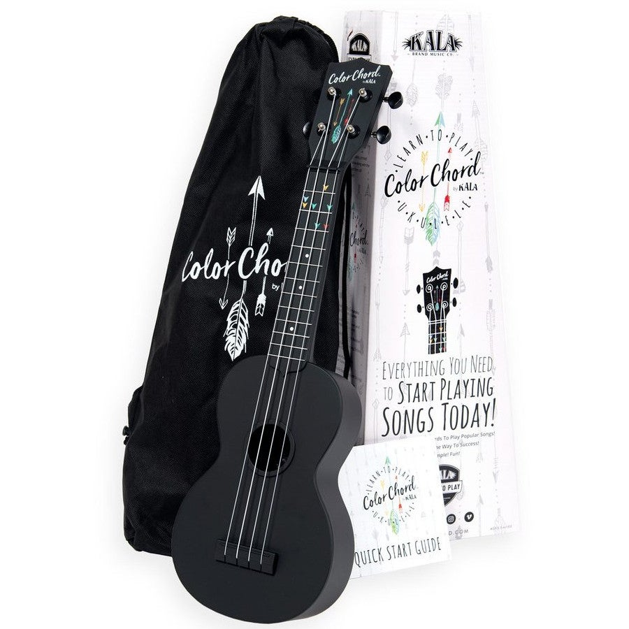 Kala Color Chord soprano ukulele starter set with gig bag Kala Color Chord soprano ukulele starter set with gig bag von Kala