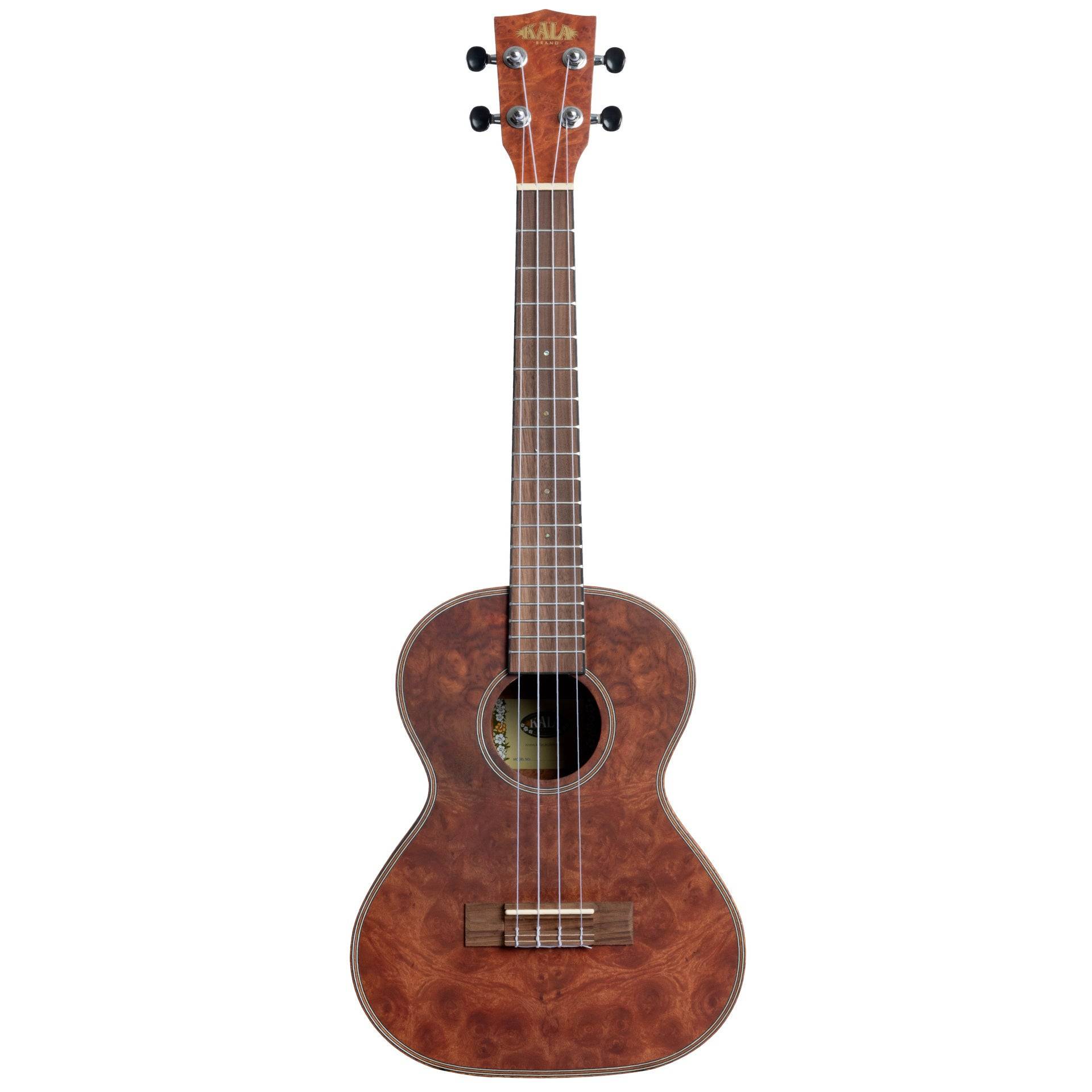Kala KA-CHOC-BUR-T Chocolate Exotic Burl Tenor Ukulele with Gig Bag Kala KA-CHOC-BUR-T Chocolate Exotic Burl Tenor Ukulele with Gig Bag von Kala