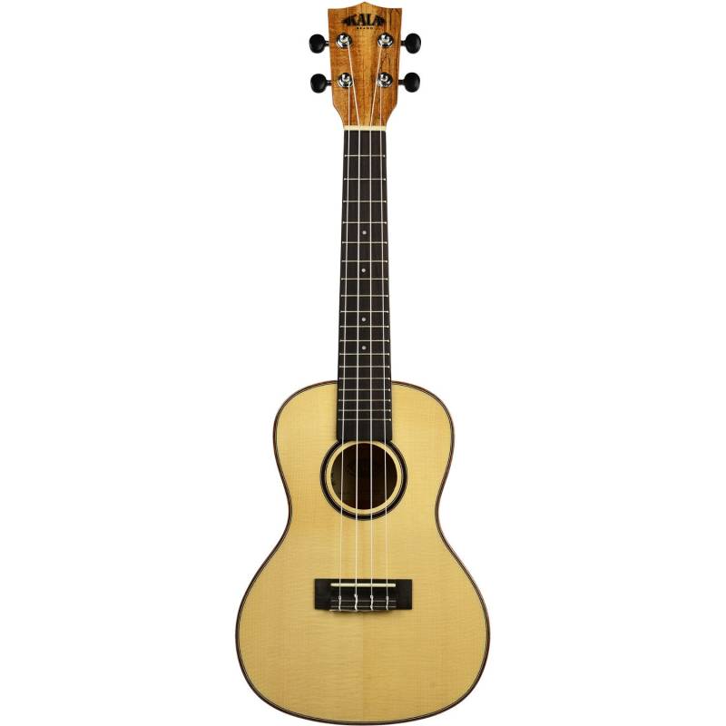 Kala KA-FMTG Solid Spruce Top Flame Maple Tenorukulele mit Tasche von Kala