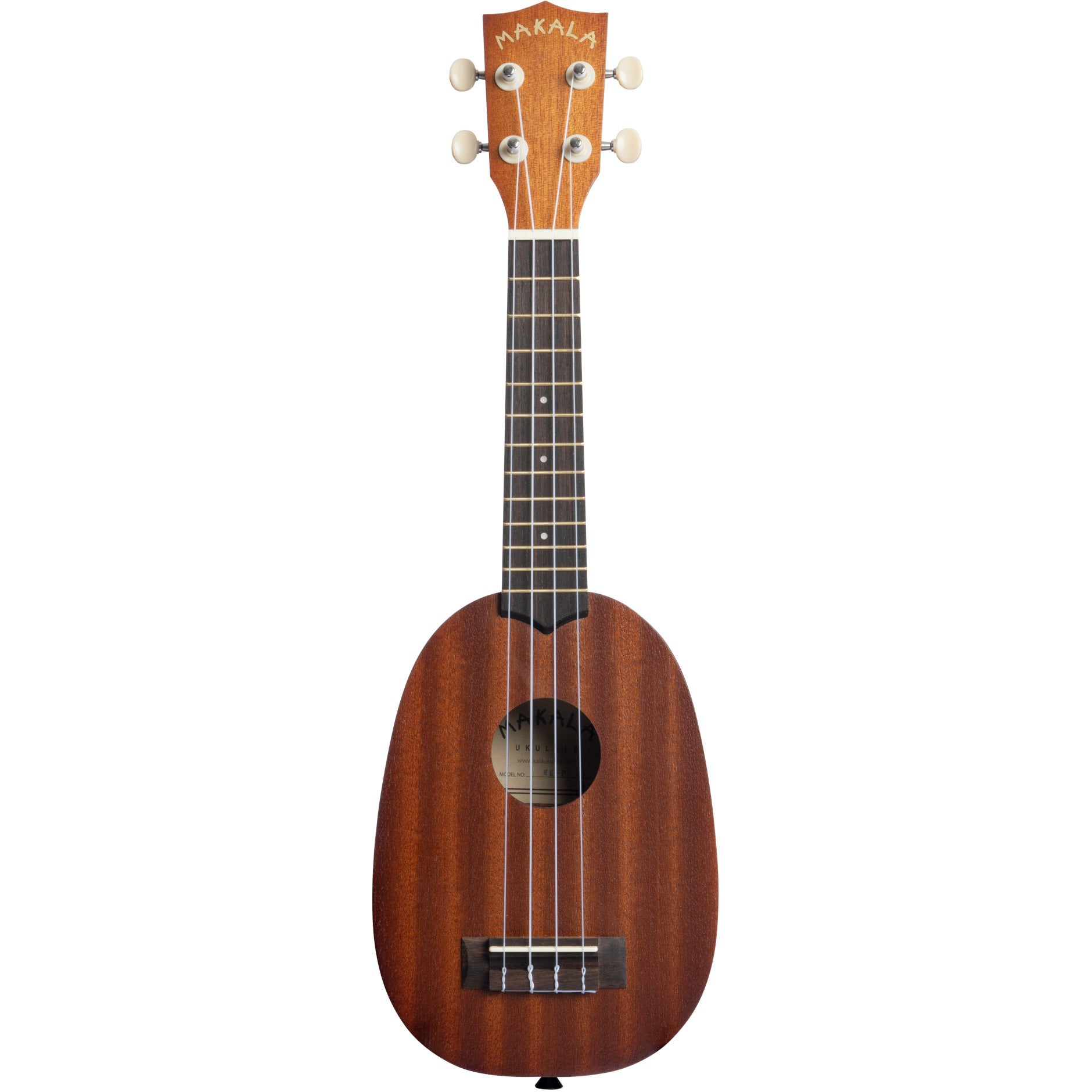 Kala KA MK P W/UB-S Classic Line Pineapple Soprano Ukulele with Gig Bag von Kala