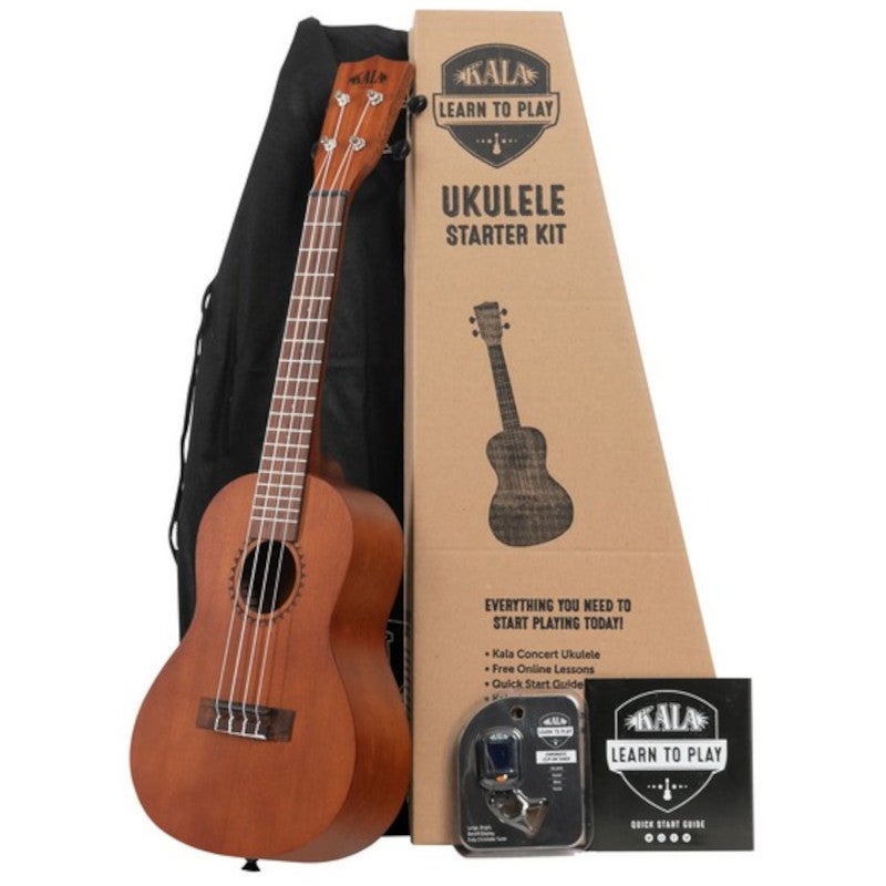 Kala Learn To Play Ukulele Concert Starter Kit Concert Starter Pack von Kala