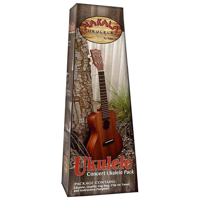 Kala MK-C Pack Konzertukulele, natur, mit Tasche und Stimmgerät Kala MK-C Pack Konzertukulele, natur, mit Tasche und Stimmgerät von Kala
