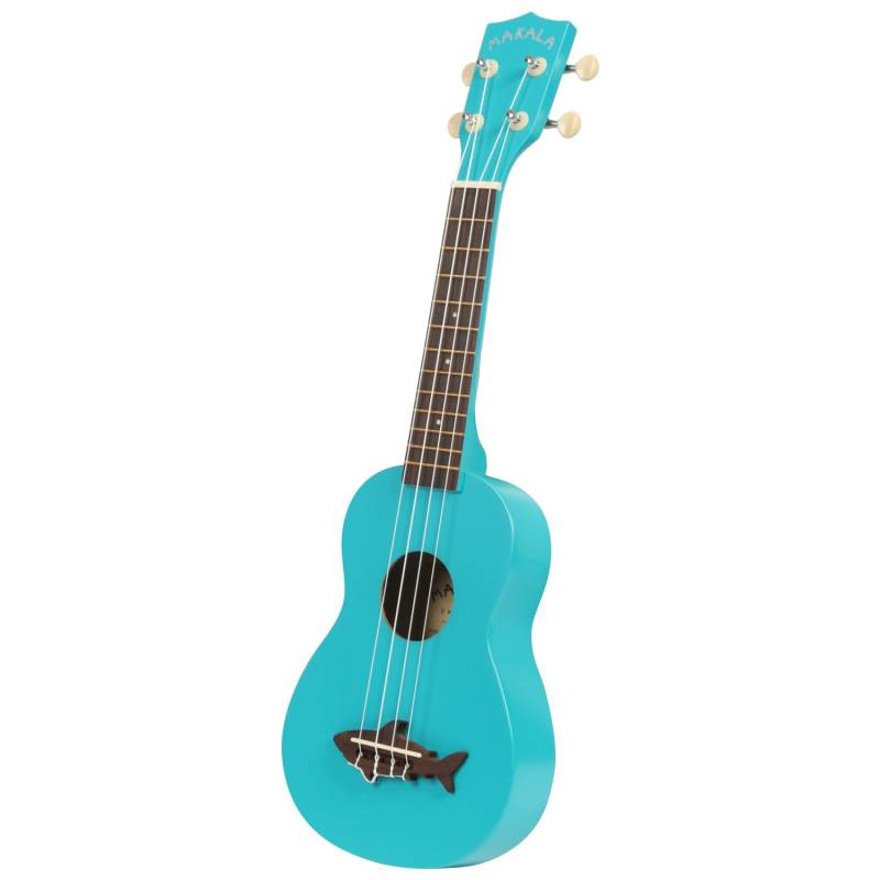 Kala MK-SS-BLU Makala Shark Sopranukulele,blau von Kala