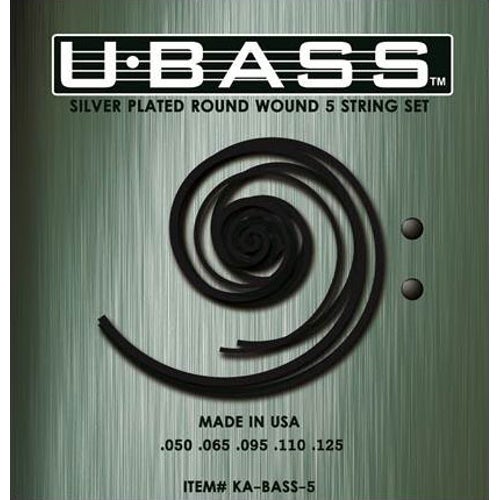 Kala Metal Round Wound Saitensatz f. 5-saitigen U-Bass von Kala