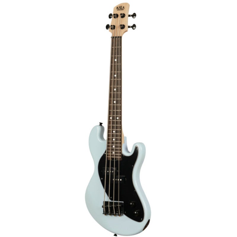 Kala Solid Body 4-String Fretted U-Bass Powder Blue with Gig Bag Kala Solid Body 4-String Fretted U-Bass Powder Blue with Gig Bag von Kala