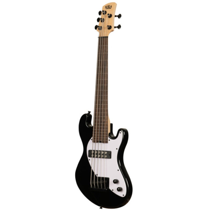 Kala Solid Body 5-String Fretless U-Bass Jet Black with Gig Bag Kala Solid Body 5-String Fretless U-Bass Jet Black with Gig Bag von Kala