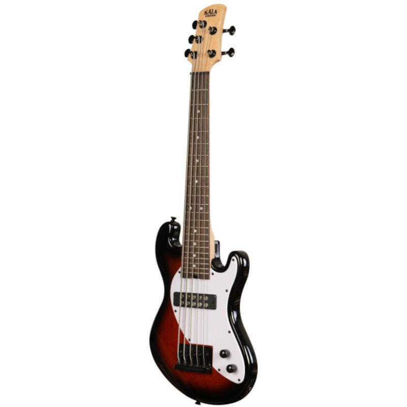 Kala Solid Body 5-String Fretted U-Bass Tobacco Burst with Gig Bag Kala Solid Body 5-String Fretted U-Bass Tobacco Burst with Gig Bag von Kala