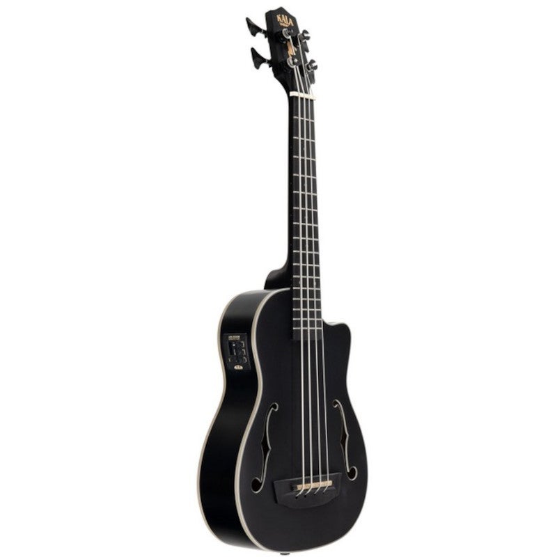 Kala U-Bass Journeyman Black Electro-Acoustic Bass Ukulele with Gig Bag Kala U-Bass Journeyman Black Electro-Acoustic Bass Ukulele with Gig Bag von Kala