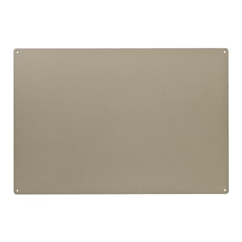 KalaMitica Magnettafel - Kreidetafel Magnetisch, Magnetpinnwand für jede Art von Magneten - Beige - 56x38 cm von KalaMitica