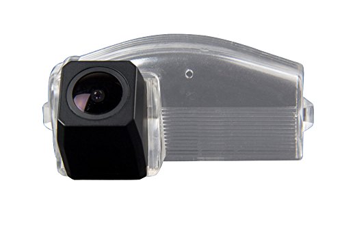 Kalakus Auto Rückfahrkamera Kennzeichenleuchte Einparkhilfe Fahrzeug-Spezifische Kamera mit Wasserdicht Parking Aid für Mazda 2 Maz3 Sport (Modell 1 Super Pro Kamera) von Kalakus