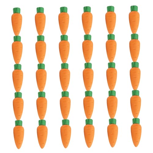 30pcs Mini -Lebensmittel -Radiergummis für Kinder, 3D -Karotten -Spaß Eraser für Schulstifte Malereien 30pcs Mini -Lebensmittel -Radiergummis für Kinder, 3D -Karotten -Spaß Eraser für Schulstifte Malereien von Kalastussaari