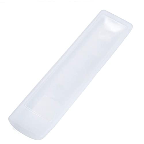 Fernhülle, Fernbedienungsabdeckung, wasserdichte Schutzabdeckung von Silikon, transparente Silikonschutzsteuerung Universal Hülle für TV -Klimaanlagen (21x5 cm) von Kalastussaari
