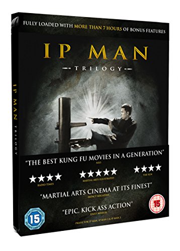 IP Man Trilogy: Limited Edition Steelbook Boxset [Blu-Ray] [Region-Free] von Kaleidoscope Home Entertainment