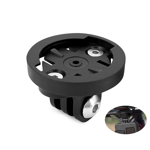 für Gopro Fahrradcomputer Halterung weiblich für Garmin - Universal Adapter Combo für Gopro, für Garmin Edge Halterung Fahrrad, Lochabstand 22mm, Kamerahalterung, Fahrradlicht Halterung (Female) von Kalexion