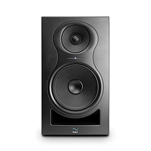 Kali Audio IN-8 2nd Wave Nahfeldmonitor mit koaxialem Mittel-/Hochtöner (einzigartiges Bassreflexsystem, verzerrungsarmer & transparenter Sound, Neue Boundary-EQ-Einstellungen, 140 Watt), Schwarz von Kali Audio