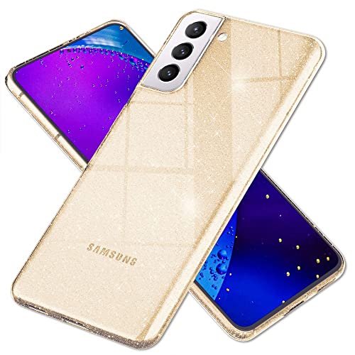 KALIROO Glitzerhülle Durchsichtig kompatibel mit Samsung Galaxy S22 Plus Hülle, Diamant Glitter Case Durchscheinend Anti-Gelb Robust, Pailletten Silikon Schutzhülle Cover Stoßfest, Farbe:Gold KALIROO Glitzerhülle Durchsichtig kompatibel mit Samsung Galaxy S22 Plus Hülle, Diamant Glitter Case Durchscheinend Anti-Gelb Robust, Pailletten Silikon Schutzhülle Cover Stoßfest, Farbe:Gold von Kaliroo