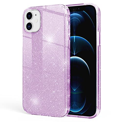 Kaliroo Glitter Case kompatibel mit iPhone 12 | iPhone 12 PRO Hülle, Glitzer Schutzhülle Bling Cover Silikon Handyhülle Glänzend, Strass Bumper Diamant Etui Diamond Backcover Schale, Farbe:Lila Kaliroo Glitter Case kompatibel mit iPhone 12 | iPhone 12 PRO Hülle, Glitzer Schutzhülle Bling Cover Silikon Handyhülle Glänzend, Strass Bumper Diamant Etui Diamond Backcover Schale, Farbe:Lila von Kaliroo