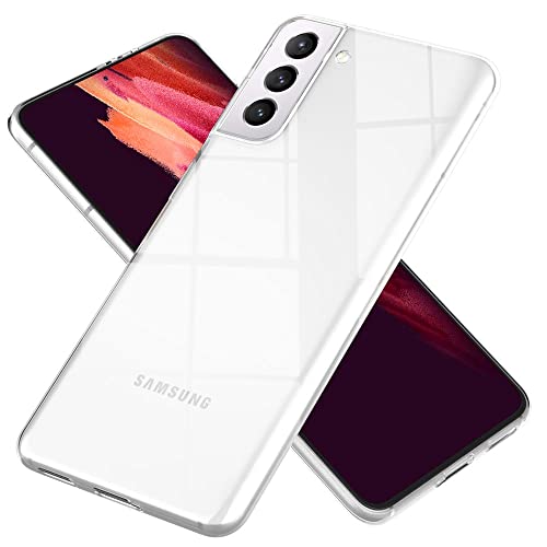 Kaliroo Klare Handyhülle kompatibel mit Samsung Galaxy S21 Hülle, Transparente Silikon Schutzhülle Crystal Clear Case Durchsichtig, Ultra-Slim Phone Cover Handy-Tasche Bumper Backcover Schale Dünn Kaliroo Klare Handyhülle kompatibel mit Samsung Galaxy S21 Hülle, Transparente Silikon Schutzhülle Crystal Clear Case Durchsichtig, Ultra-Slim Phone Cover Handy-Tasche Bumper Backcover Schale Dünn von Kaliroo