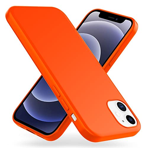 Kaliroo Neon Case kompatibel mit iPhone 12 Mini Hülle, Farbig Bunte Silikon Schutzhülle Handy-Tasche Cover Dünn, Ultra-Slim Soft Bumper Etui Handyhülle Backcover Flexibel Stoßfest Weich, Farbe:Orange Kaliroo Neon Case kompatibel mit iPhone 12 Mini Hülle, Farbig Bunte Silikon Schutzhülle Handy-Tasche Cover Dünn, Ultra-Slim Soft Bumper Etui Handyhülle Backcover Flexibel Stoßfest Weich, Farbe:Orange von Kaliroo