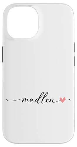 Madlen Name Vorname Kalligrafie Herzlinie Weiss Pastell Rosa Hülle für iPhone 14 Madlen Name Vorname Kalligrafie Herzlinie Weiss Pastell Rosa Hülle für iPhone 14 von Kalligrafie Personalisierte Vornamen