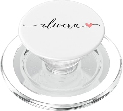 Olivera Name Vorname Kalligrafie Herzlinie Pastell Rosa PopSockets PopGrip für MagSafe Olivera Name Vorname Kalligrafie Herzlinie Pastell Rosa PopSockets PopGrip für MagSafe von Kalligrafie Personalisierte Vornamen