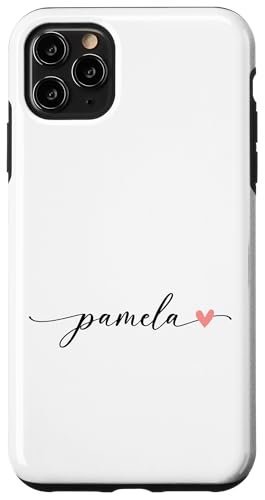 Pamela Name Vorname Kalligrafie Herzlinie Weiss Pastell Rosa Hülle für iPhone 11 Pro Max Pamela Name Vorname Kalligrafie Herzlinie Weiss Pastell Rosa Hülle für iPhone 11 Pro Max von Kalligrafie Personalisierte Vornamen