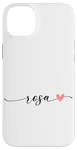 Rosa Name Vorname Kalligrafie Herzlinie Weiss Pastell Rosa Hülle für iPhone 14 Plus Rosa Name Vorname Kalligrafie Herzlinie Weiss Pastell Rosa Hülle für iPhone 14 Plus von Kalligrafie Personalisierte Vornamen