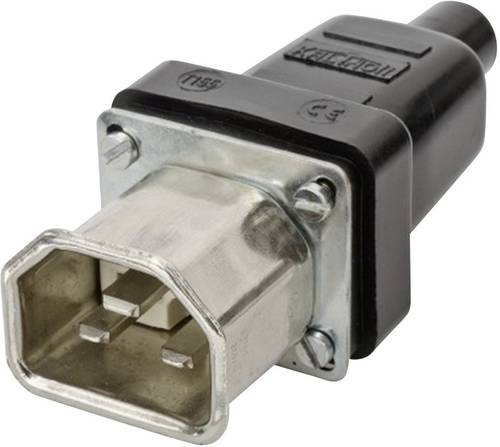 Kalthoff 444009 Warmgeräte-Steckverbinder 444 Stecker, gerade Gesamtpolzahl: 2 + PE 16A Schwarz 1St. Kalthoff 444009 Warmgeräte-Steckverbinder 444 Stecker, gerade Gesamtpolzahl: 2 + PE 16A Schwarz 1St. von Kalthoff