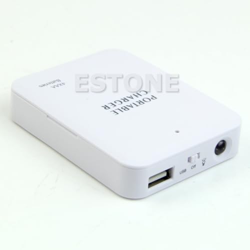 1 x USB-Powerbank-Notfall-Ladegerät für Handy (ohne Batterie) mit 4 x AA-Batterien von Kalttoy