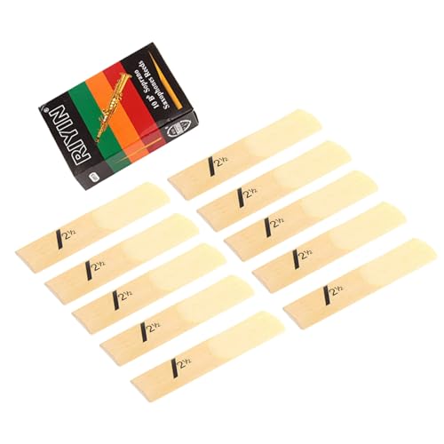 10-teiliges Saxophon-Set mit Stärke 1,5, 2,0, 2,5, 3,5, für Sopransaxophon, Holzblaszubehör, Ersatz von Kalttoy