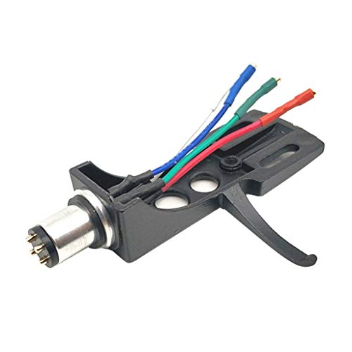 Für LP Disc Record Player Phono Plattenspieler Headshell Cartridge Rack mit 4 Leitdrähten für Plattenspieler mit Direktantrieb von Kalttoy