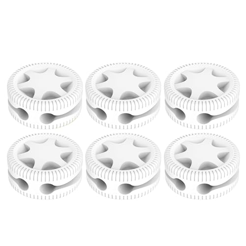 Kabelaufwickler, USB-Ladekabel-Clip, Schreibtisch-Organizer, Kabelhalter, Schutz, Zuhause, Büro, Auto, Schreibtisch, 6 Stück Kabelaufwickler, USB-Ladekabel-Clip, Schreibtisch-Organizer, Kabelhalter, Schutz, Zuhause, Büro, Auto, Schreibtisch, 6 Stück von Kalttoy