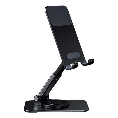 Kalttoy Drehbarer Tisch-Tablet-Halter, verstellbar, faltbarer Handy-Ständer Kalttoy Drehbarer Tisch-Tablet-Halter, verstellbar, faltbarer Handy-Ständer von Kalttoy