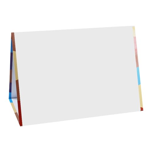 Whiteboard trocken abwischbar Whiteboards Desktop Schreibtafel Doppelseitiges Whiteboard Einfach zu bedienen für Büro Schule von Kalttoy