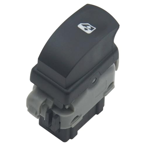 Kalunfex Schalter für Fensterheber, Knopf für Clio Modus Twingo 8200214936, elektrische Steuerung für Fensterheber, Tasten 8200002451 von Kalunfex